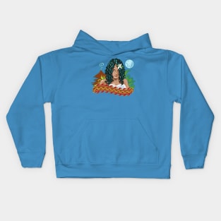 Tikilandia Playing Cards Queen Kids Hoodie